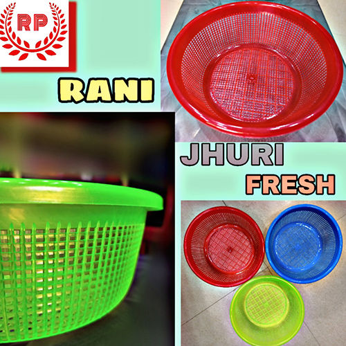 Plastic Jhuri Basket