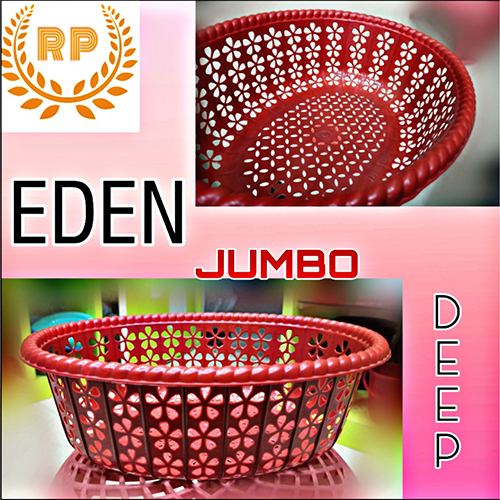 Eden Deep Jumbo Plastic Jhuri Basket