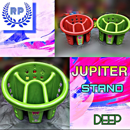 Jupiter Plastic Brush Stand