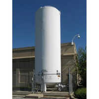 White Liquid Oxygen Tank