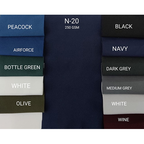 250 GSM Polyester Knitted Fabric