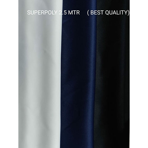 Plain Super Poly Fabric