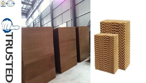 Brown And Green Brown Evaporative Cooling Pad Manufacturer In Bereilly Uttar Pradesh