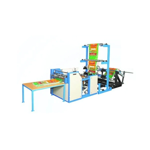 Semi Automatic Woven Sack Bag Gusseting And Cutting Machine