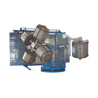 Semi-automatic Bi Axial Rotational Moulding Machine