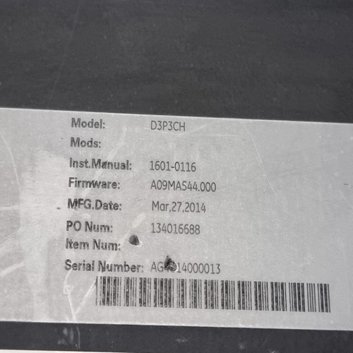 GE MULTILIN D30 D3P3CH HMI FRONT PANEL