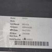 GE MULTILIN D30 D3P3CH HMI FRONT PANEL