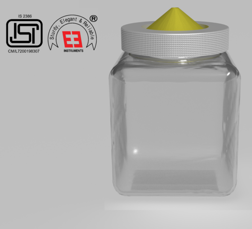 Isi Marked - Pycnometer Bottle Dimension (L*W*H): 4.5 X 4.5 X 6.5 (Lxwxh) Millimeter (Mm)