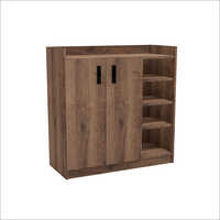 Shoe Rack - Polypropylene, Lightweight And Corrosion-free Design, Air Ventilated For Odor Control, Elegant Brown Finish