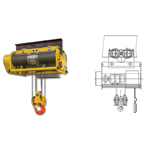 Flame Proof Electrical Wire Rope Hoist