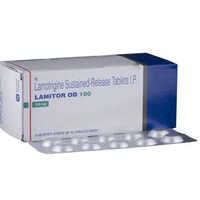 100mg Lamotrigine Sustained Release Tablets Ip Organic Medicine