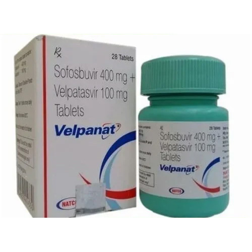 Sofosbuhir 400Mg And Velpatasvir 100Mg Tablets