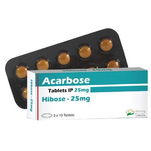 25 Mg Acarbose Tablets