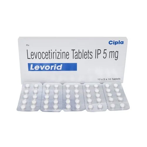 5Mg Levocetirizine Tablet Ip