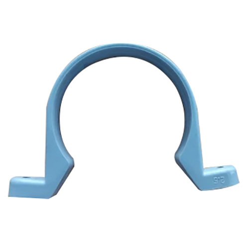 110Mm PVC Pipe Fitting Clamp - Plastic, 110mm Size, Grey Color | First Class Standard, Weighs 51g, Ideal for Durable Pipe Fitting Solutions