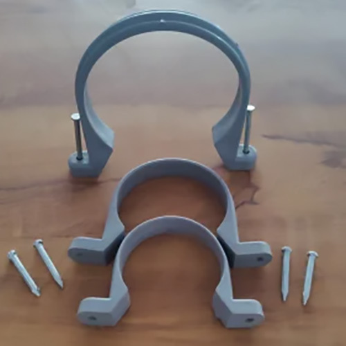 PVC SWR Plastic Clamp - Available in Multiple Sizes | First Class Quality, Durable Plastic Material