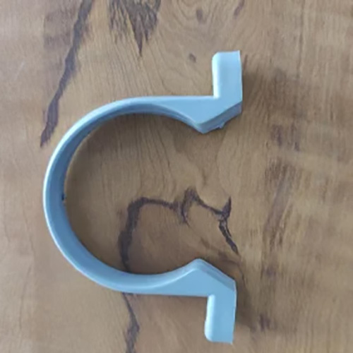63Mm PVC Pipe Fitting Clamp - Plastic Material, Various Sizes Available | Industrial Use, First-Class Standard