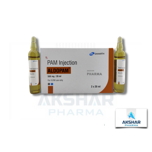 Aldopam 500Mg Injection - Formulations Form: Liquid