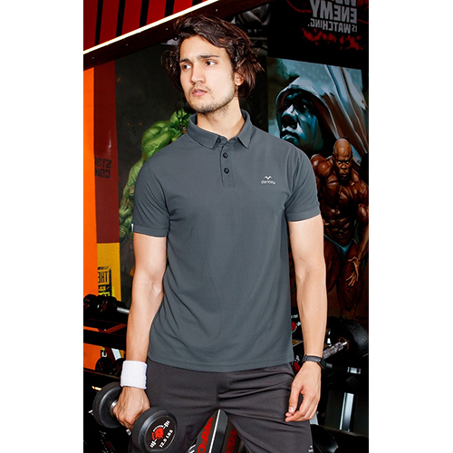 Mens Half Sleeve Polo Neck T-Shirts