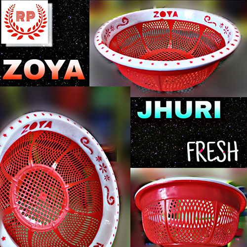 Zoya Plastic Jhuri Basket