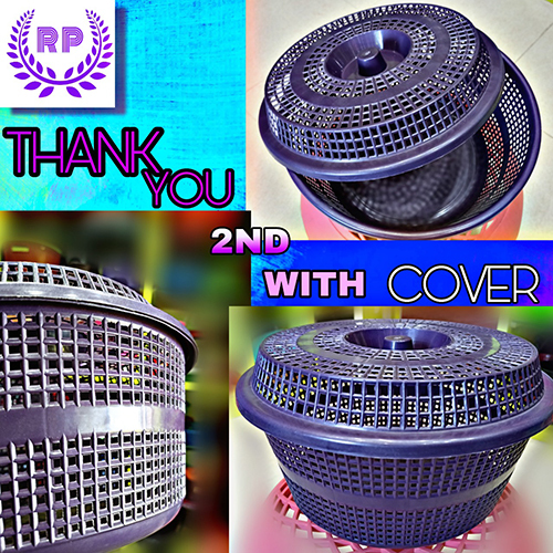 Plastic Basket with Cover