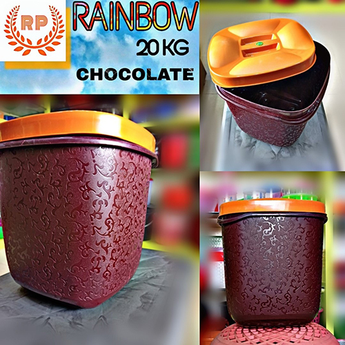 20Kg Rainbow Plastic Container Set