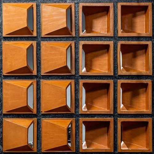 Cubical Concrete Breeze Block