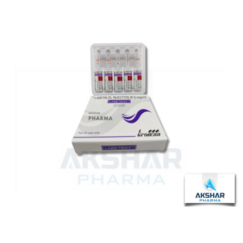 Labetroy 5Mg Injection - Application: Hospital