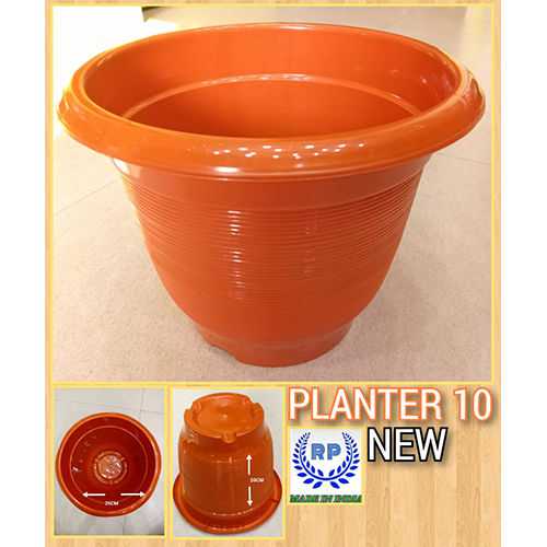 10 inc Plastic Flower Pot