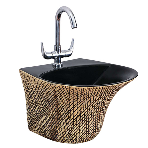 Candy-001 Designer One Piece Half Basin