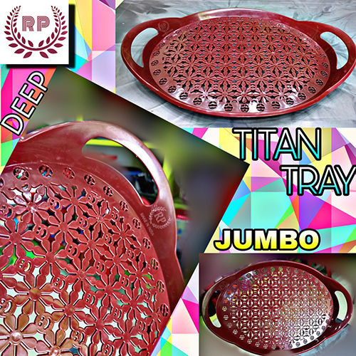 Titan Jumbo Plastic Tray