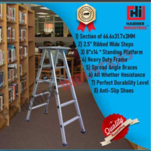 Aluminium Folding Stool Ladder