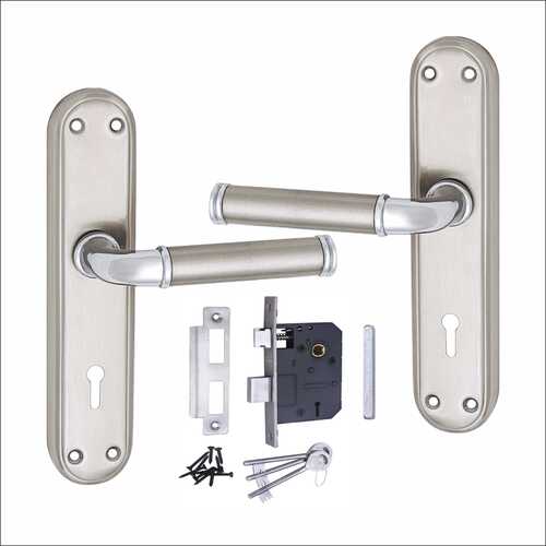 Stainless Steel Mortice Handle Silver Satin Finish 7 Inches Flora KY