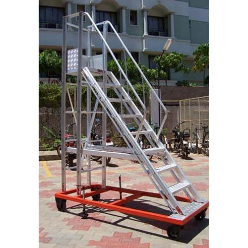 Industrial Trolley Ladder