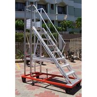Industrial Trolley Ladder
