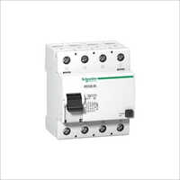 Id Residual Current Circuit Breaker - Metal & Plastic , 40a Max Current, 240v Rated Voltage, Ip65 Protection, White Color