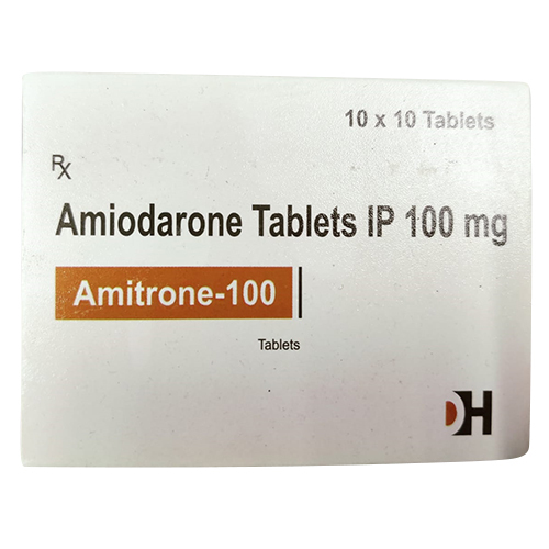 100mg Amiodarone Tablets IP
