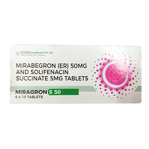 Mirabegron ER 50mg Solifenacin Succinate 5mg Tablets