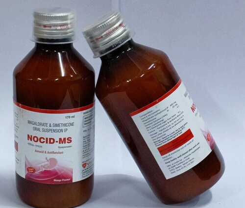 Liquid Magaldrate Simethicone Suspension