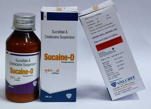 Sucralfate Oxetacaine Suspension General Medicines