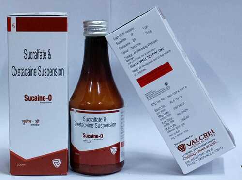 Sucralfate  Oxetacaine Suspension  200Ml General Medicines