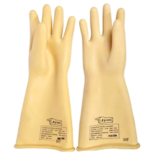 Electrical Latex Safety Hand Gloves