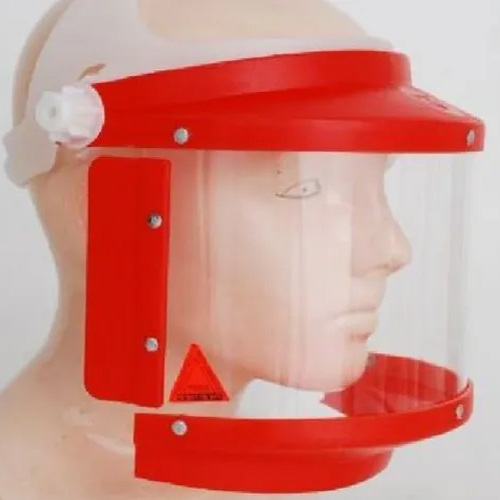 Face Shield With Ratchet Ring