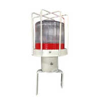 Silver Solar Blinker For Road