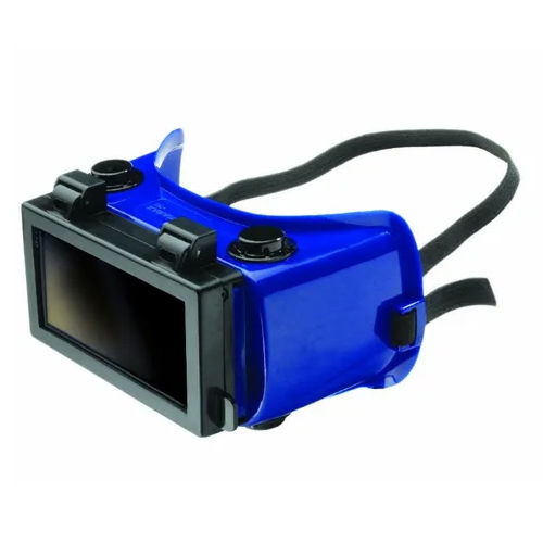 Blue And Black Welding Safety Goggles