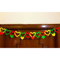 Multicolor Heart Shape Door Hanging