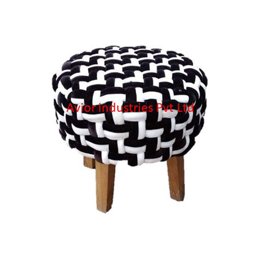 Knitted Poufs Application: Home