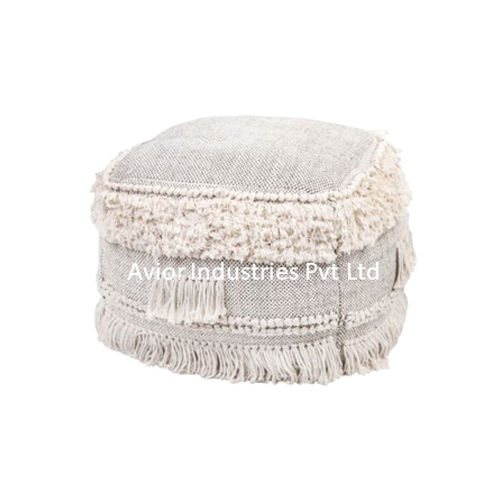 Tufted Poufs Application: Home