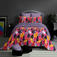 Floral Printed Bedsheet with Pillow cover