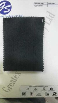 Black Spacer Fabric  006